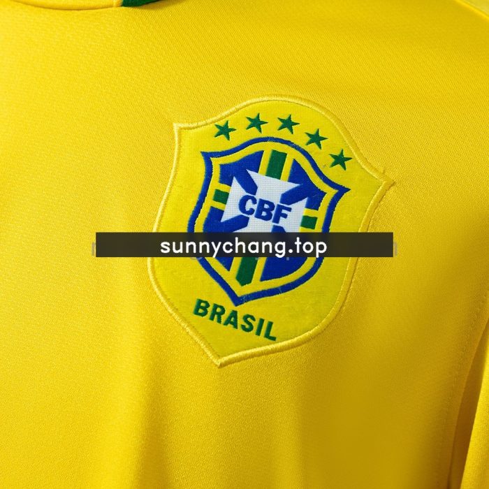 Brazil 2006 Home Retro Jersey - 图片 8