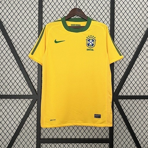 Brazil 2010 Home Retro Shirt