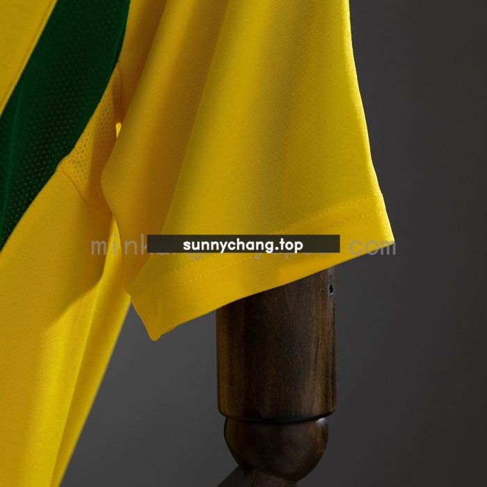 2002 Brazil Home Retro Shirt - 图片 2
