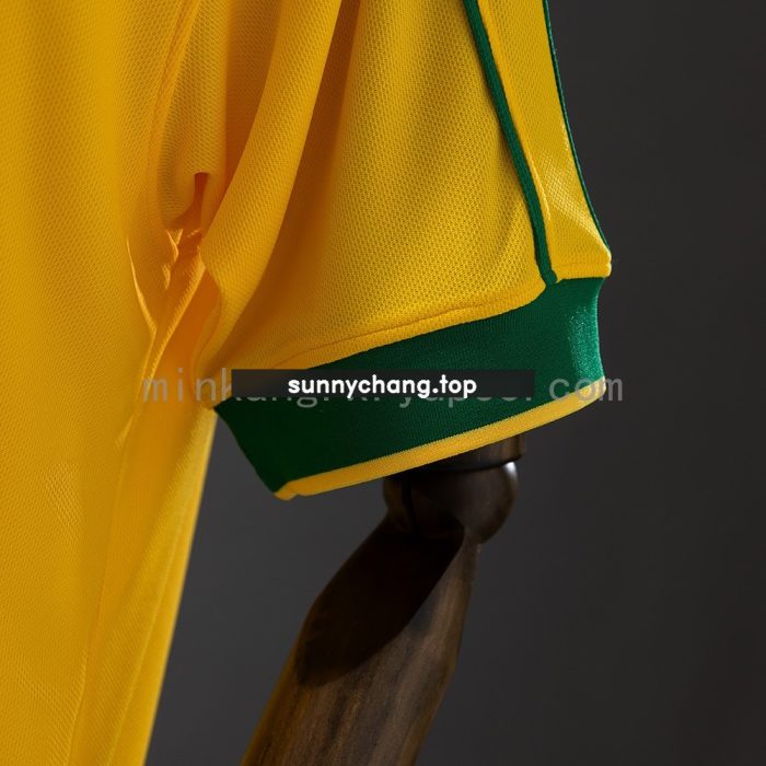 Brazil 1998 Home Retro Jersey - 图片 4