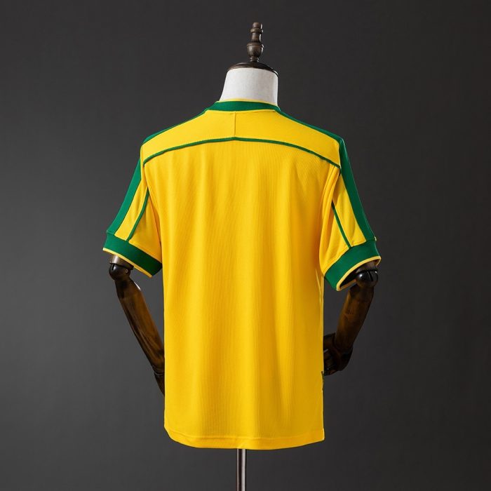 Brazil 1998 Home Retro Jersey - 图片 8