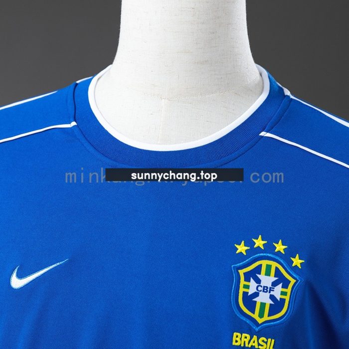 1998 Brazil Away Retro Jersey - 图片 6