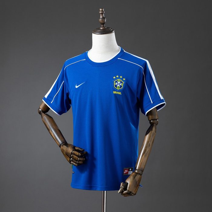 1998 Brazil Away Retro Jersey - 图片 8