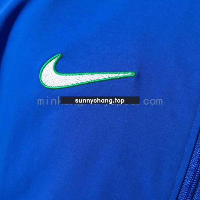 Brazil 1998 Windbreaker - Blue - 图片 8