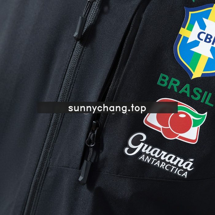 Brazil Windproof Jacket - Black - 图片 5