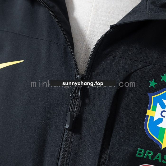 Brazil Windproof Jacket - Black - 图片 7