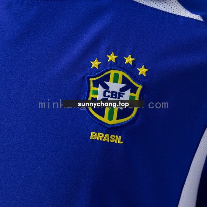 2002 Brazil Away Retro Jersey - 图片 4