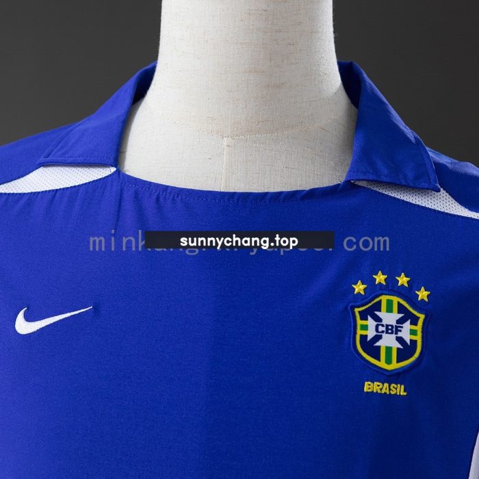 2002 Brazil Away Retro Jersey - 图片 5