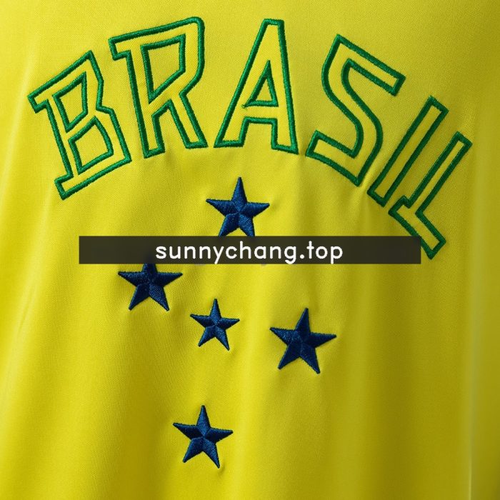 Brazil 1958 Home Retro Jersey - 图片 3