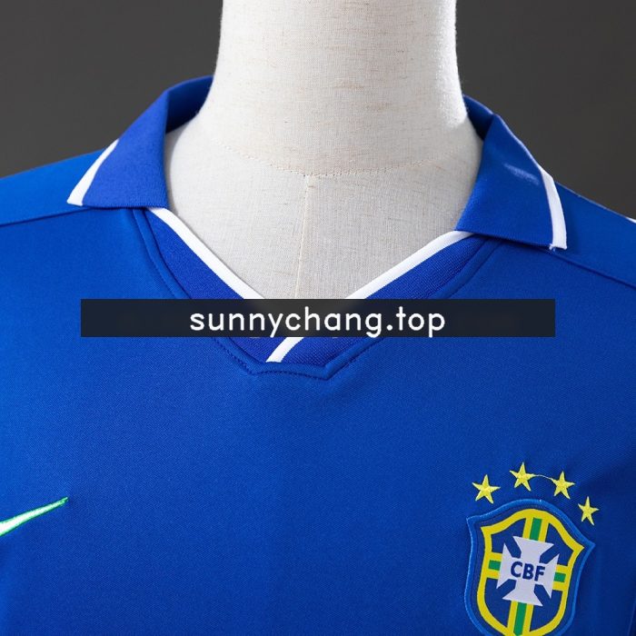 Brazil 1997 Away Retro Jersey - 图片 6