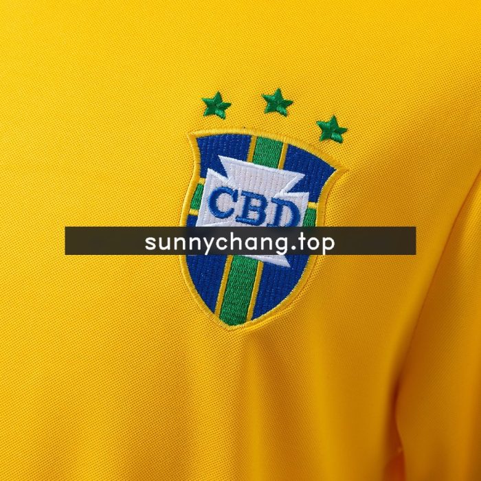 Brazil 1971 Home Retro Jersey - 图片 3