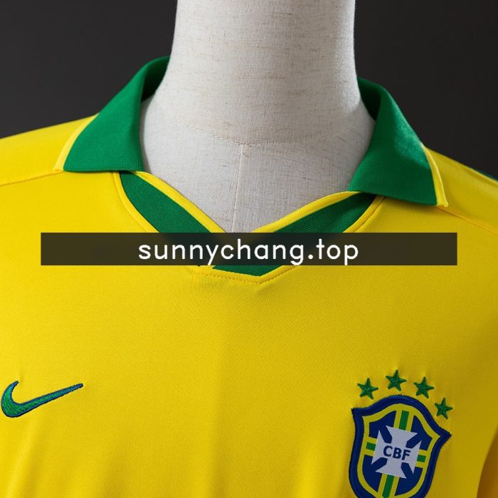Brazil 1997 Home Retro Jersey - 图片 6