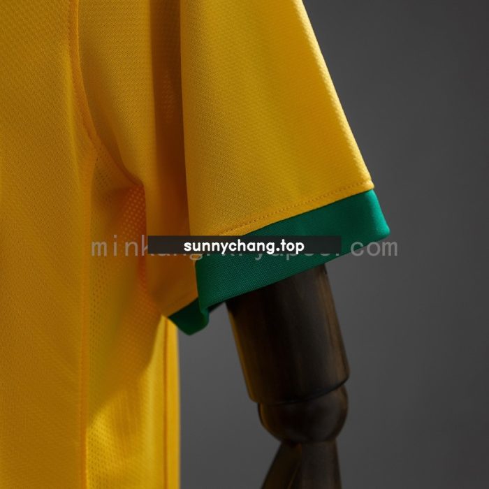 Brazil 2018 Home Retro Jersey - 图片 5