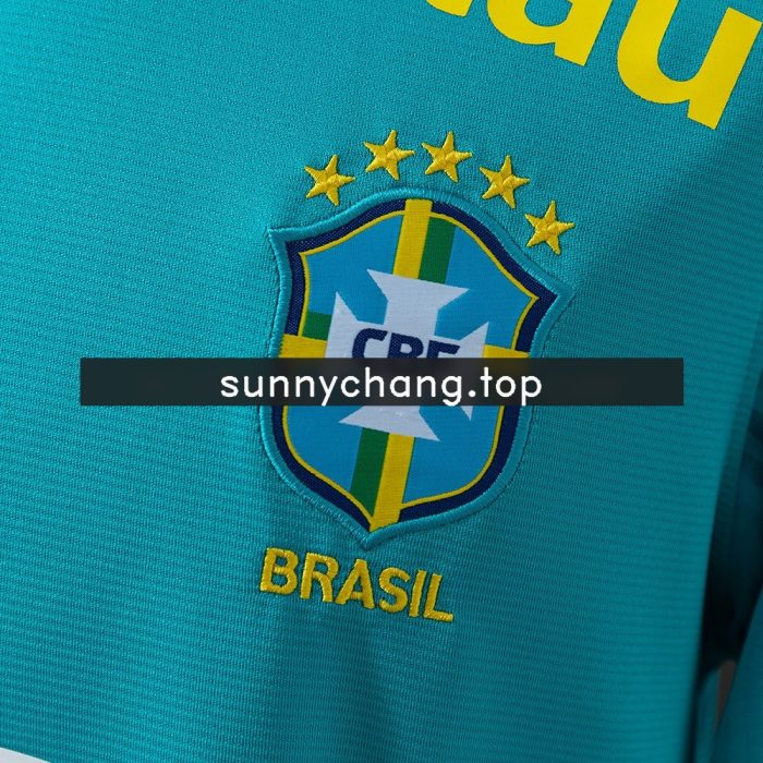 2021 Brazil Training Suit Blue - 图片 4