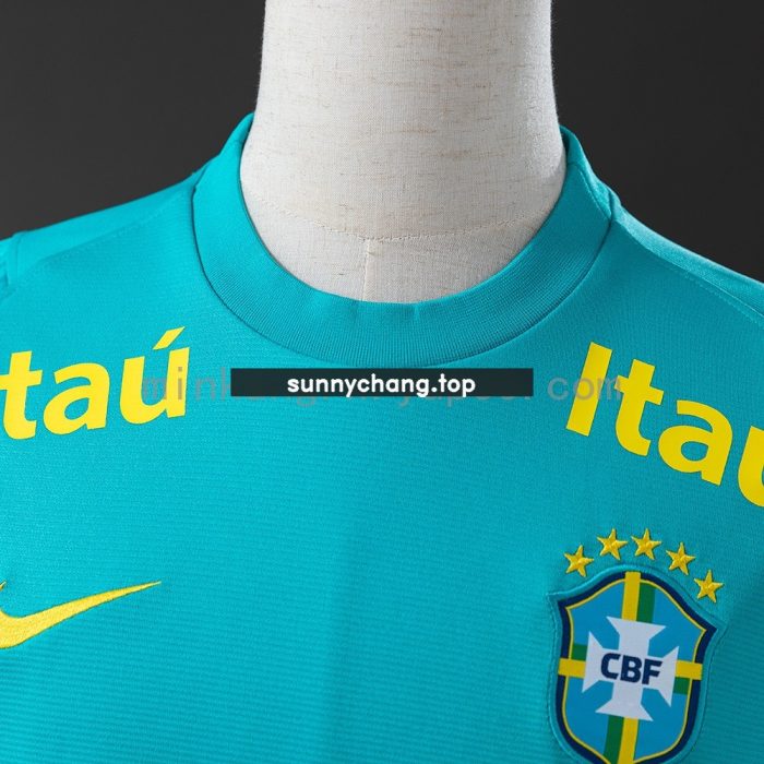 2021 Brazil Training Suit Blue - 图片 6