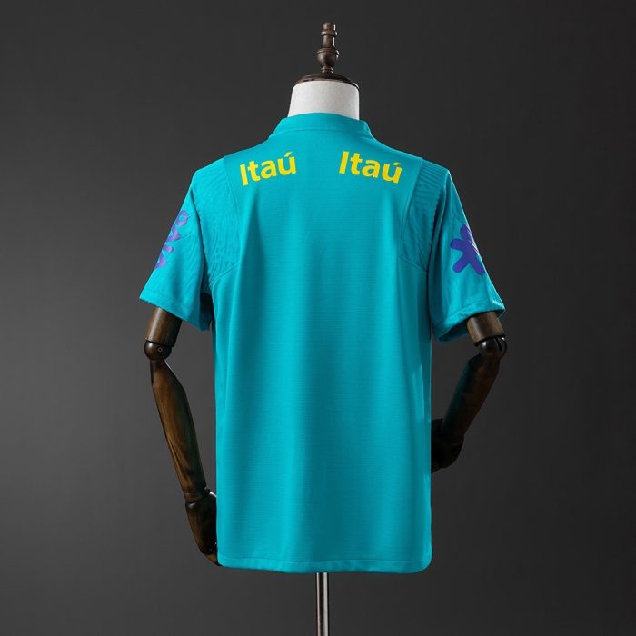 2021 Brazil Training Suit Blue - 图片 7