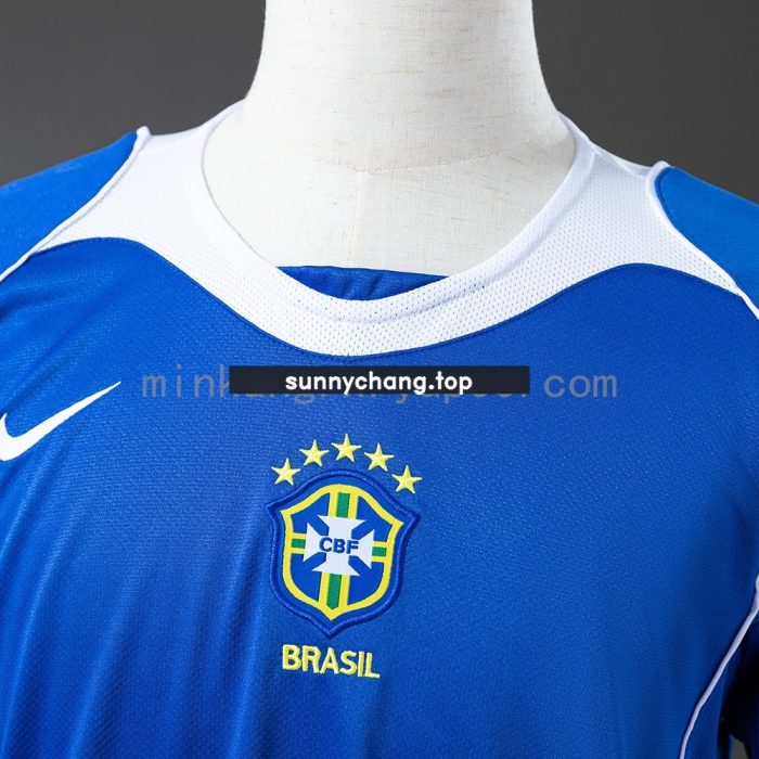 Brazil 2004/06 Away Retro Jersey - 图片 6