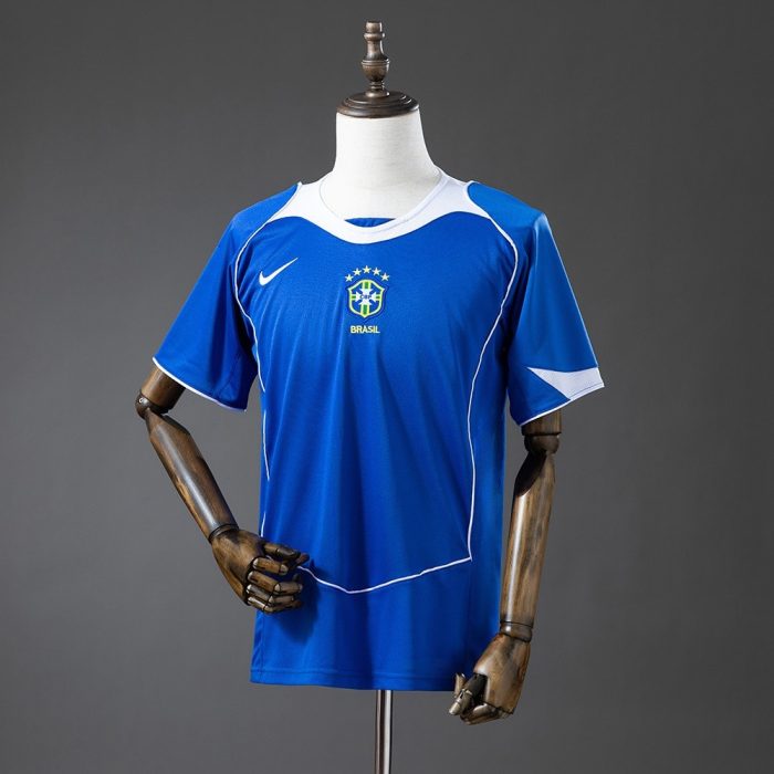 Brazil 2004/06 Away Retro Jersey - 图片 8