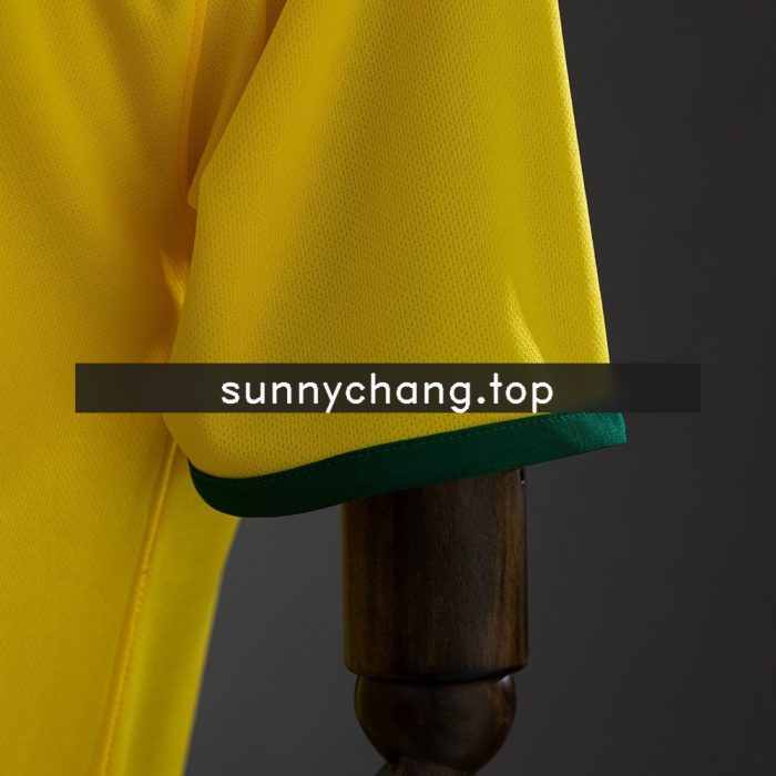 Brazil 2014 Home Retro Jersey - 图片 3