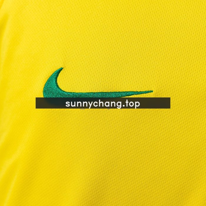 Brazil 2014 Home Retro Jersey - 图片 4