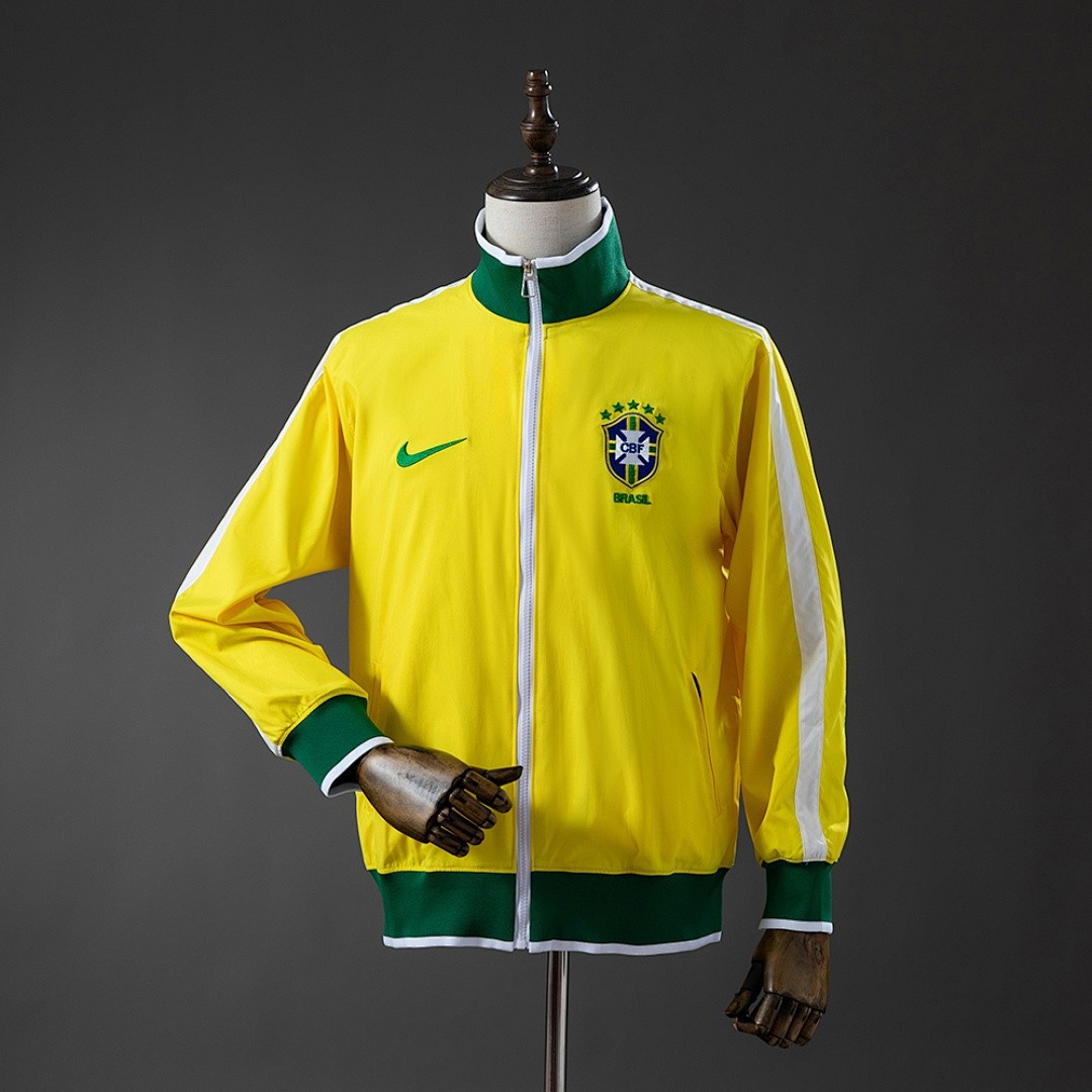 Brazil 2010-2011 Windbreaker - Yellow