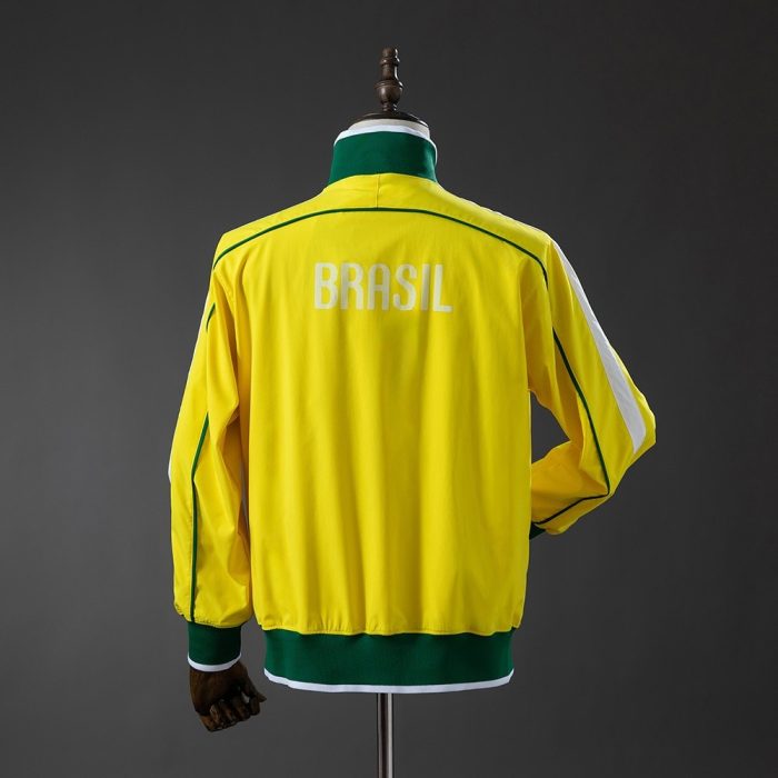 Brazil 2010-2011 Windbreaker - Yellow - 图片 3
