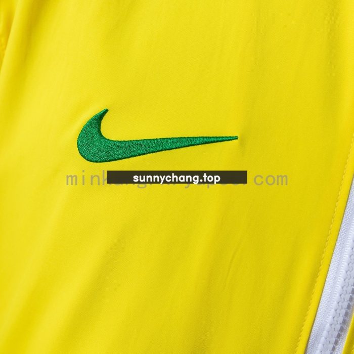 Brazil 2010-2011 Windbreaker - Yellow - 图片 7