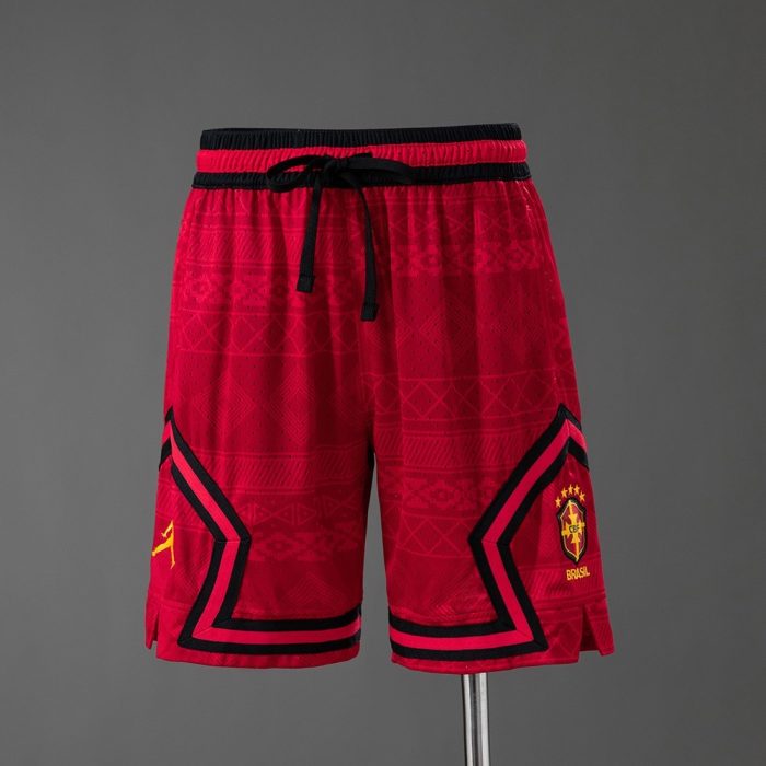 Brazil 2026 Basketball Shorts Red - 图片 2
