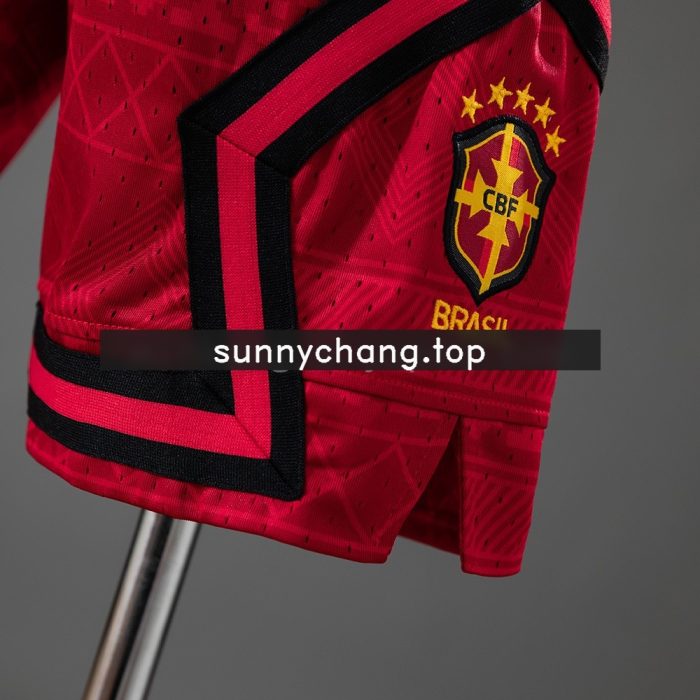Brazil 2026 Basketball Shorts Red - 图片 7