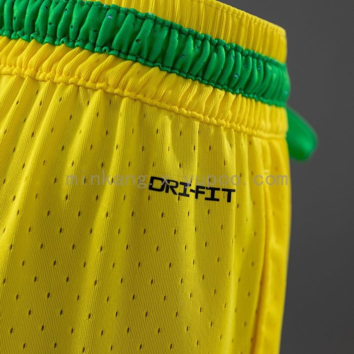 Brazil 2026 Basketball Shorts Yellow - 图片 4