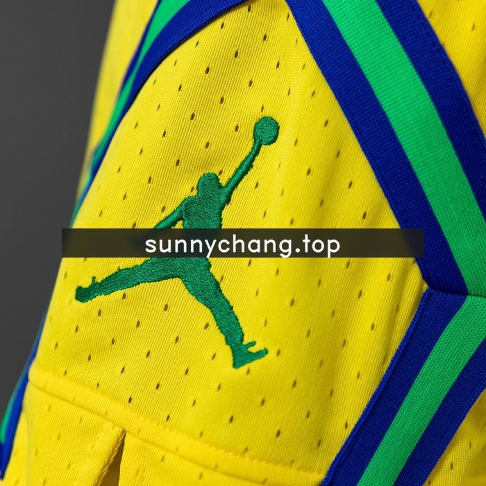 Brazil 2026 Basketball Shorts Yellow - 图片 6
