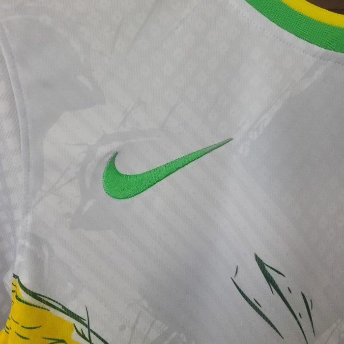 2022 Brazil Special Edition White Jersey - 图片 7