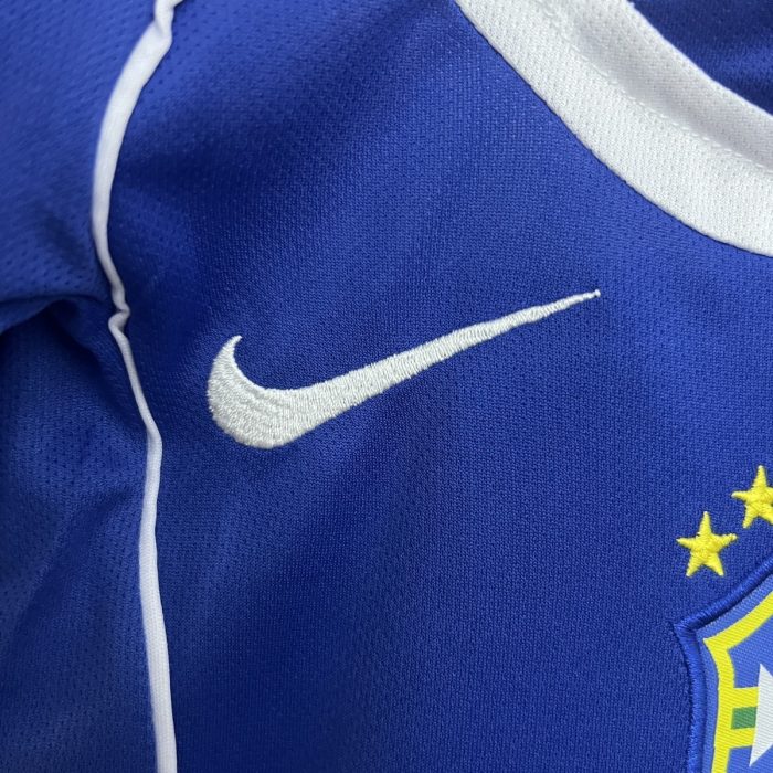 Brazil 2004 Away Kids Jersey - 图片 6