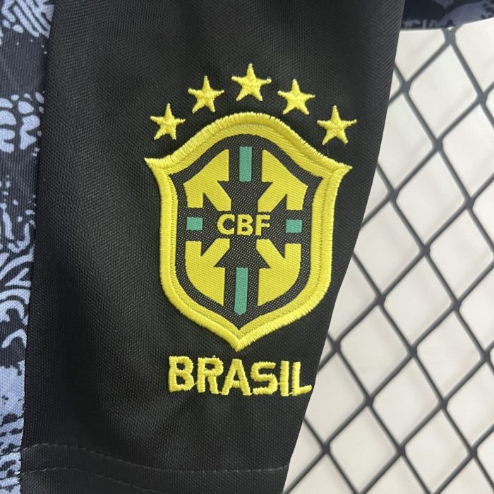 2024 Brazil Special Edition Kids Jersey - 图片 4