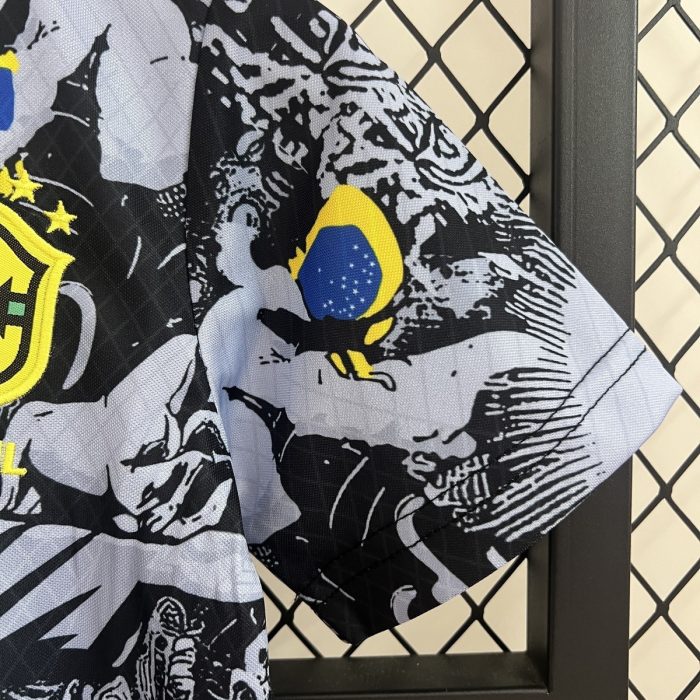2024 Brazil Special Edition Kids Jersey - 图片 7