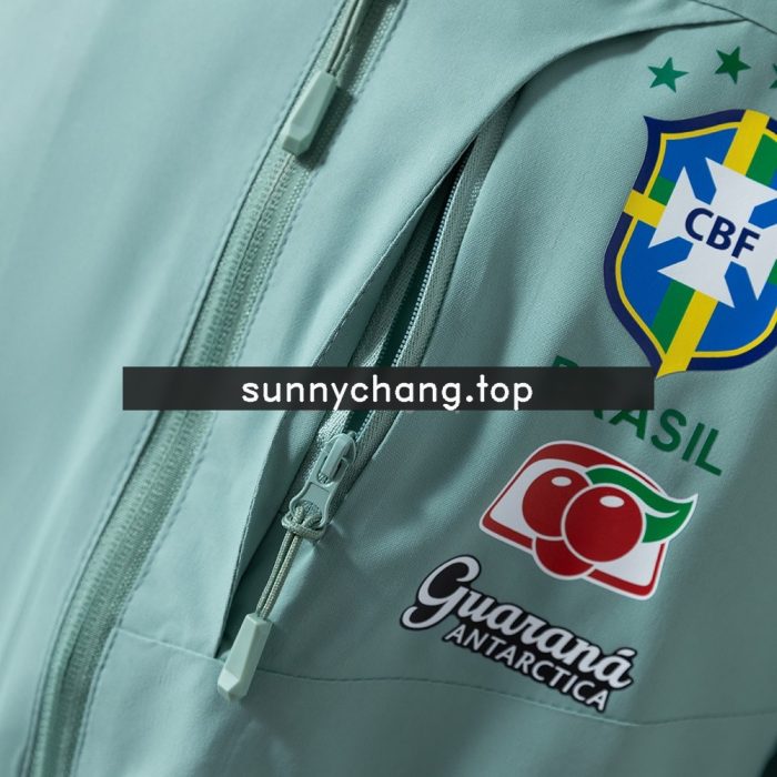 Brazil Windproof Jacket - Light Mint Green - 图片 5