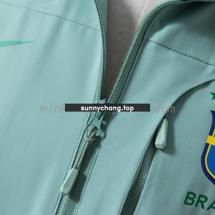Brazil Windproof Jacket - Light Mint Green - 图片 6