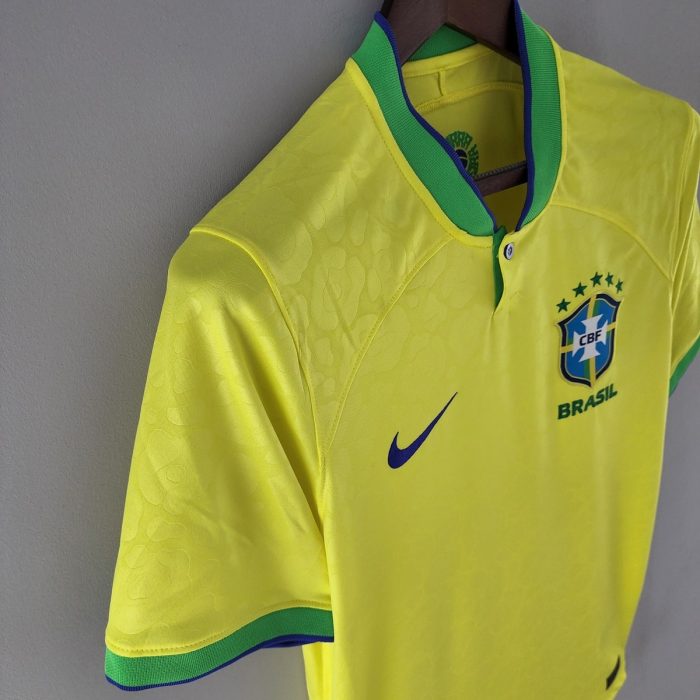 2022 Brazil World Cup Home Jersey - 图片 7