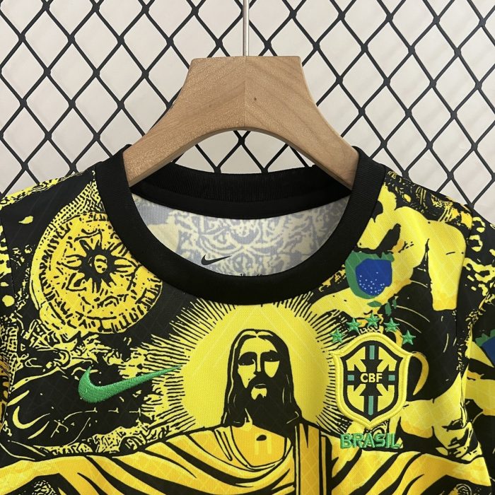 2024 Brazil Special Edition Kids Jersey - 图片 8
