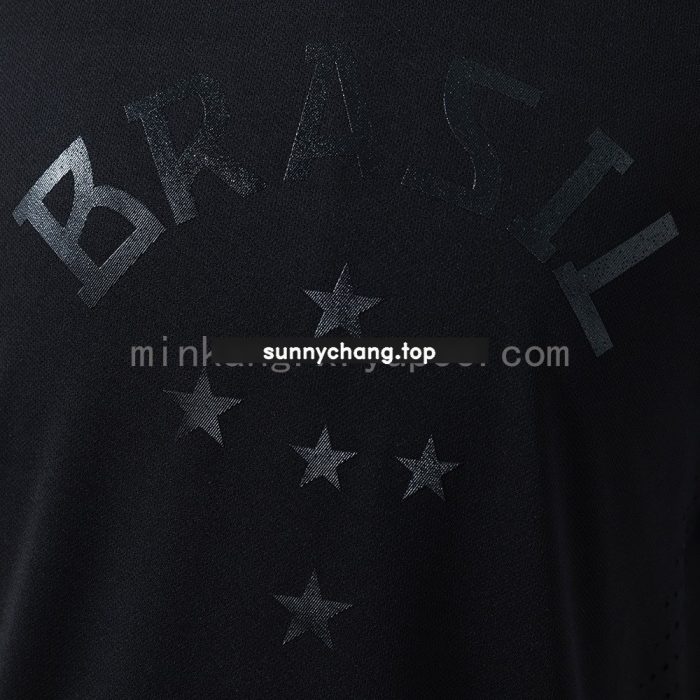 Brazil 2013/2014 Black Retro Jersey - 图片 5
