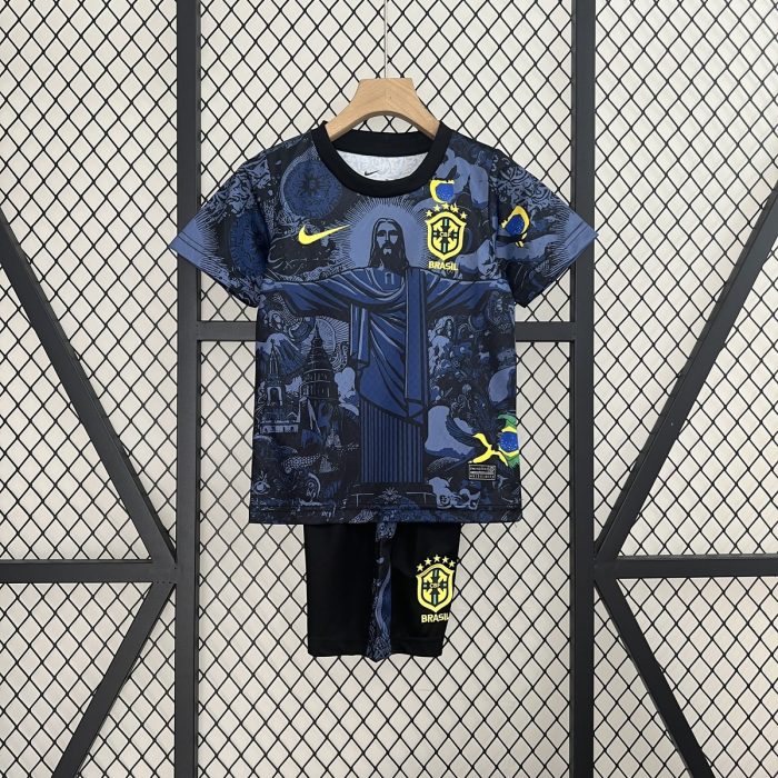 2024 Brazil Special Edition Kids Jersey - 图片 2