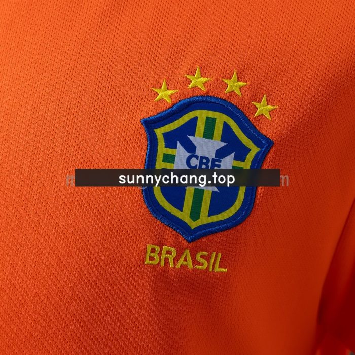 Brazil 1998 Goalkeeper Long Sleeve Retro Jersey - 图片 6