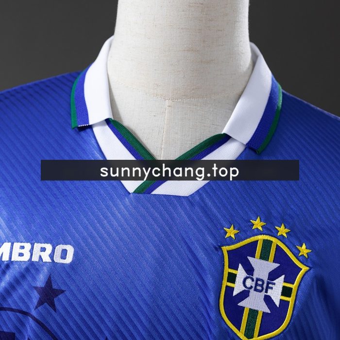 Brazil 1994-1996 Away Retro Jersey - 图片 5
