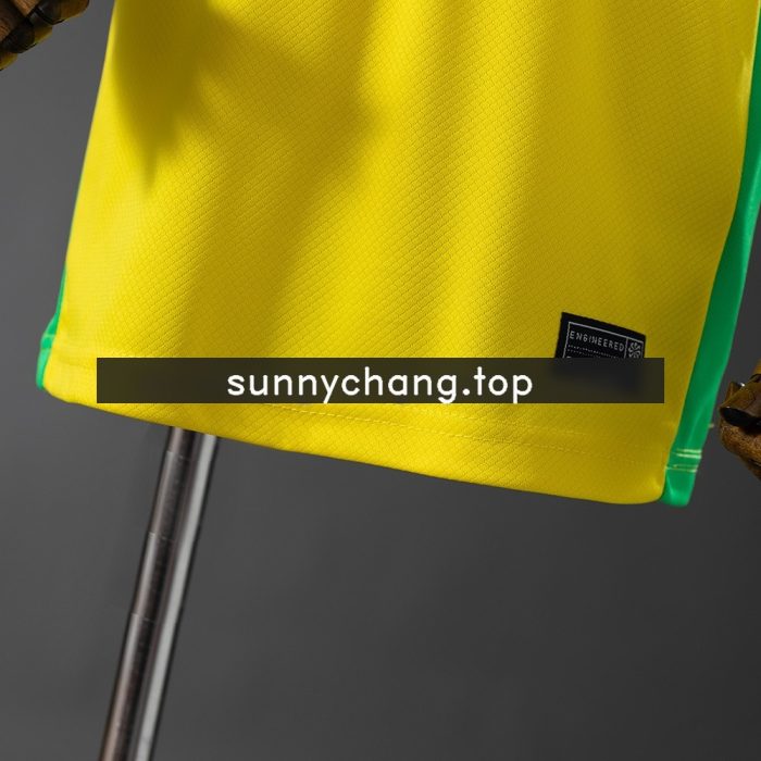 Brazil 2025 Home Kids Kit Jersey - 图片 9