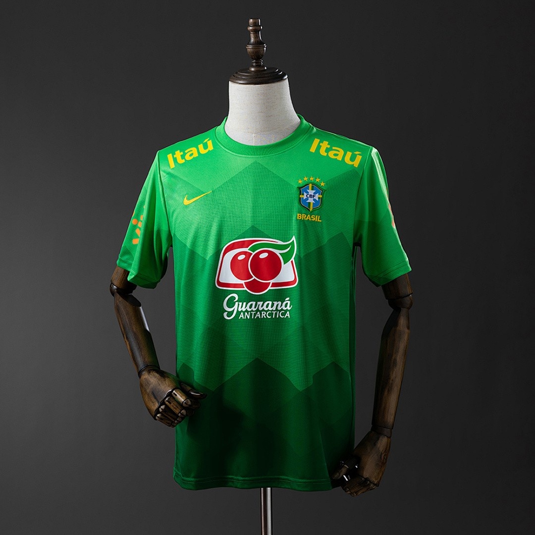 Brazil 2020 Retro Jersey Green