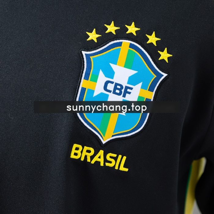Brazil Jordan Brand Drill Top - Black - 图片 6