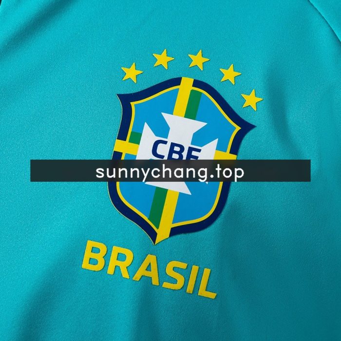 Brazil 22/23 Lake Blue Training Sweatshirt - 图片 6