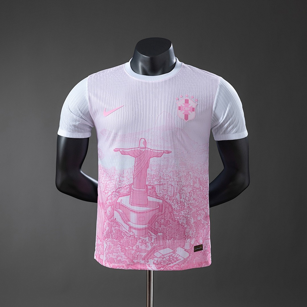Brazil 2025 Special Edition Pink Player Version Jersey