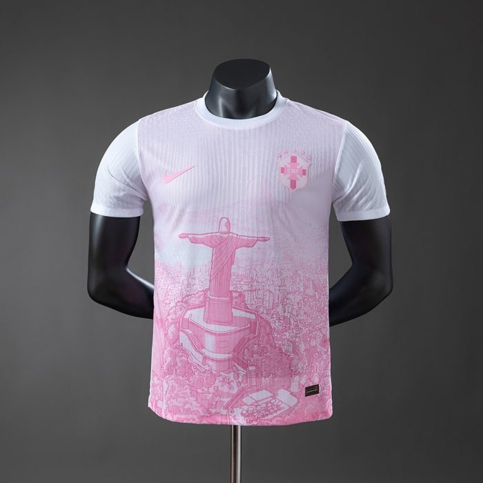 Brazil 2025 Special Edition Pink Player Version Jersey - 图片 2