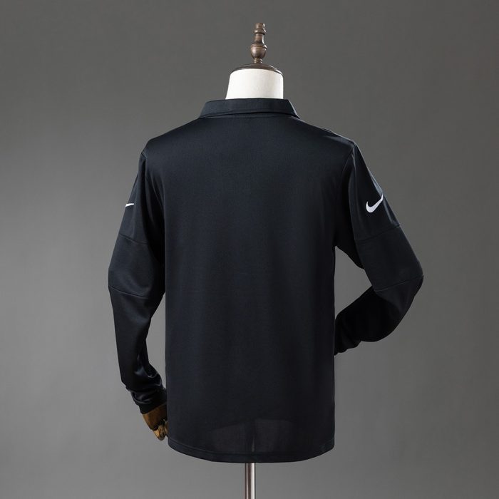 Brazil 2004 Special Edition Black Long Sleeve Retro Jersey - 图片 6